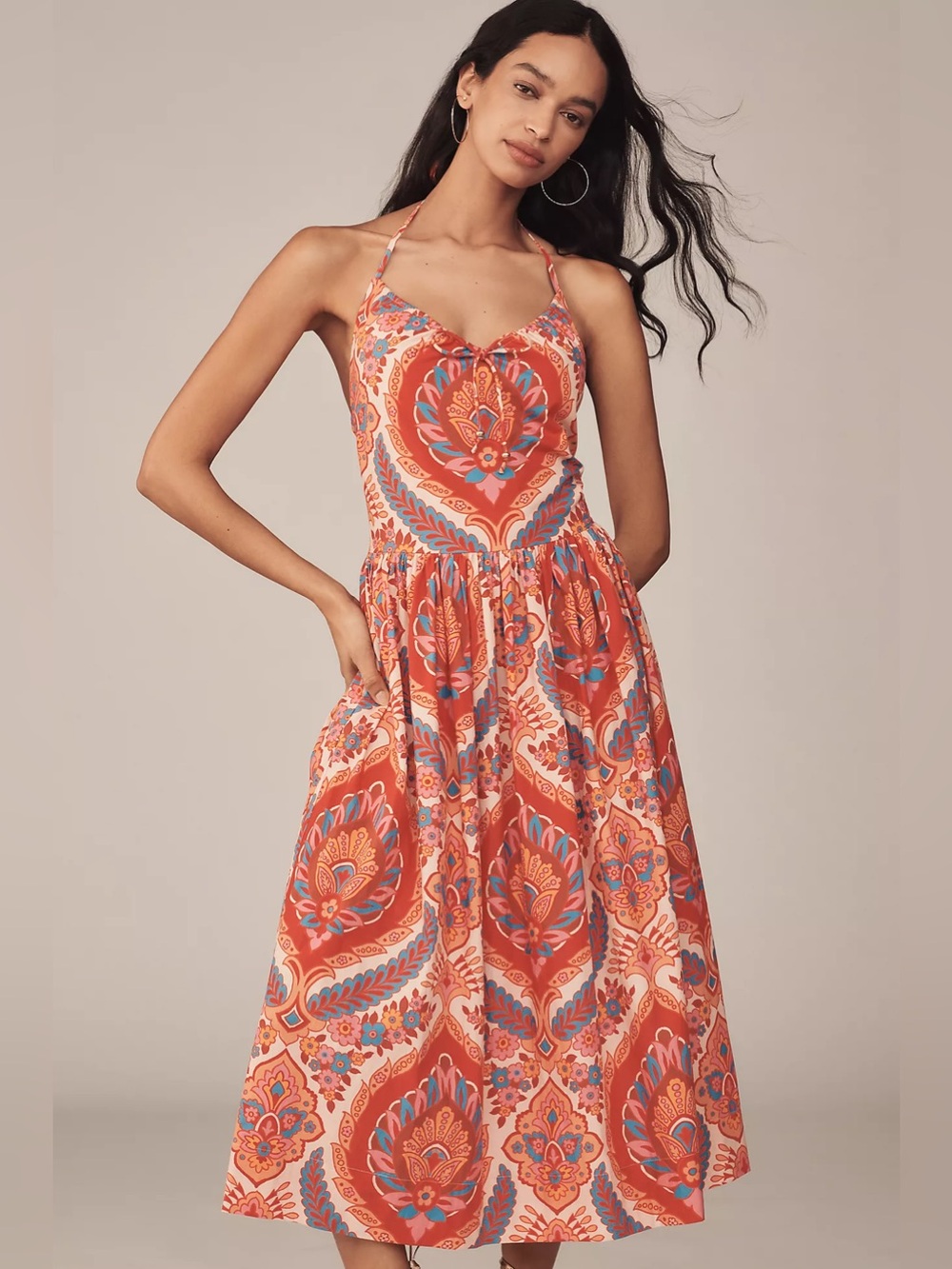 Love The Label | NWT! Rita Halter A-Line Midi Dress